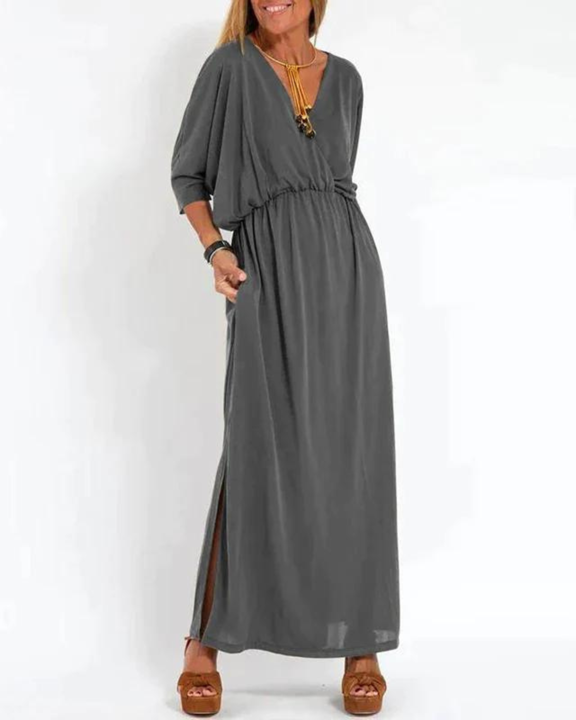 Leilani – sukienka maxi w stylu vintage