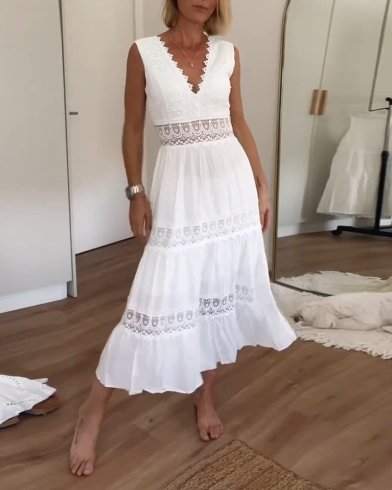 Hallie - Elegancka sukienka z koronką
