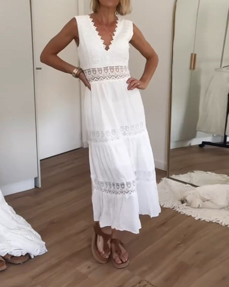 Hallie - Elegancka sukienka z koronką