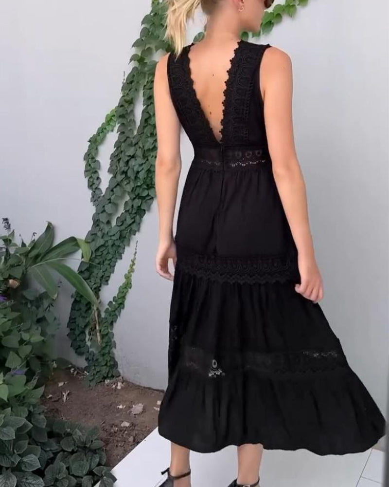 Hallie - Elegancka sukienka z koronką