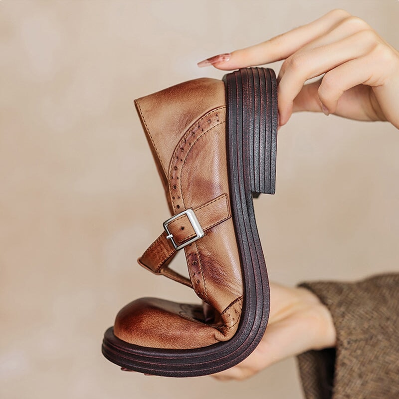 Georgia – eleganckie skórzane buty