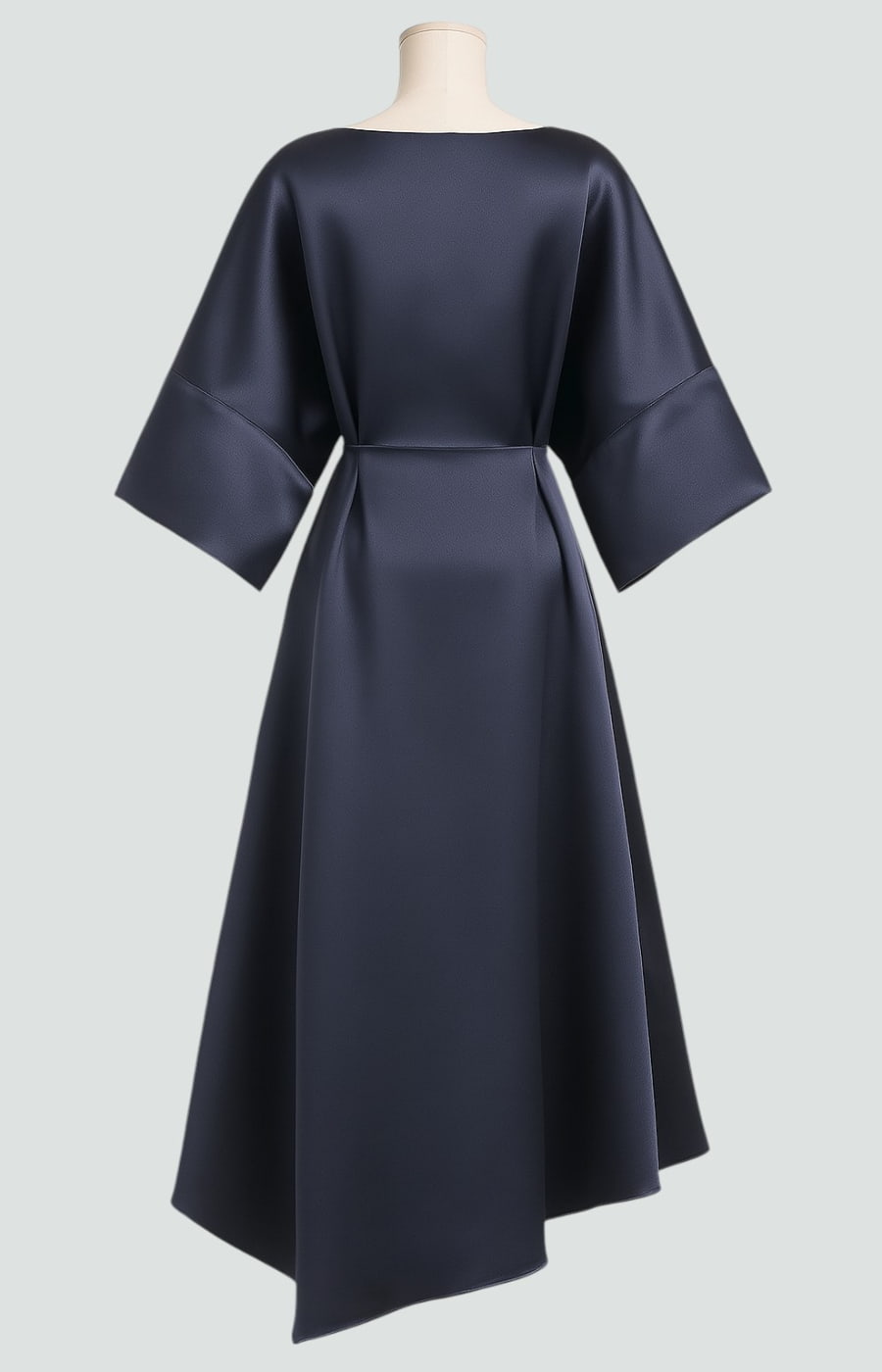 Amora – Elegancka długa suknia z satyny